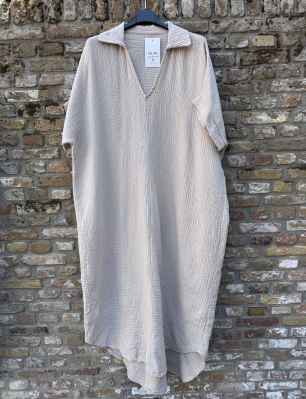 Cotton dress Estelle Beige