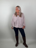 Vest model Eloise Beige melee