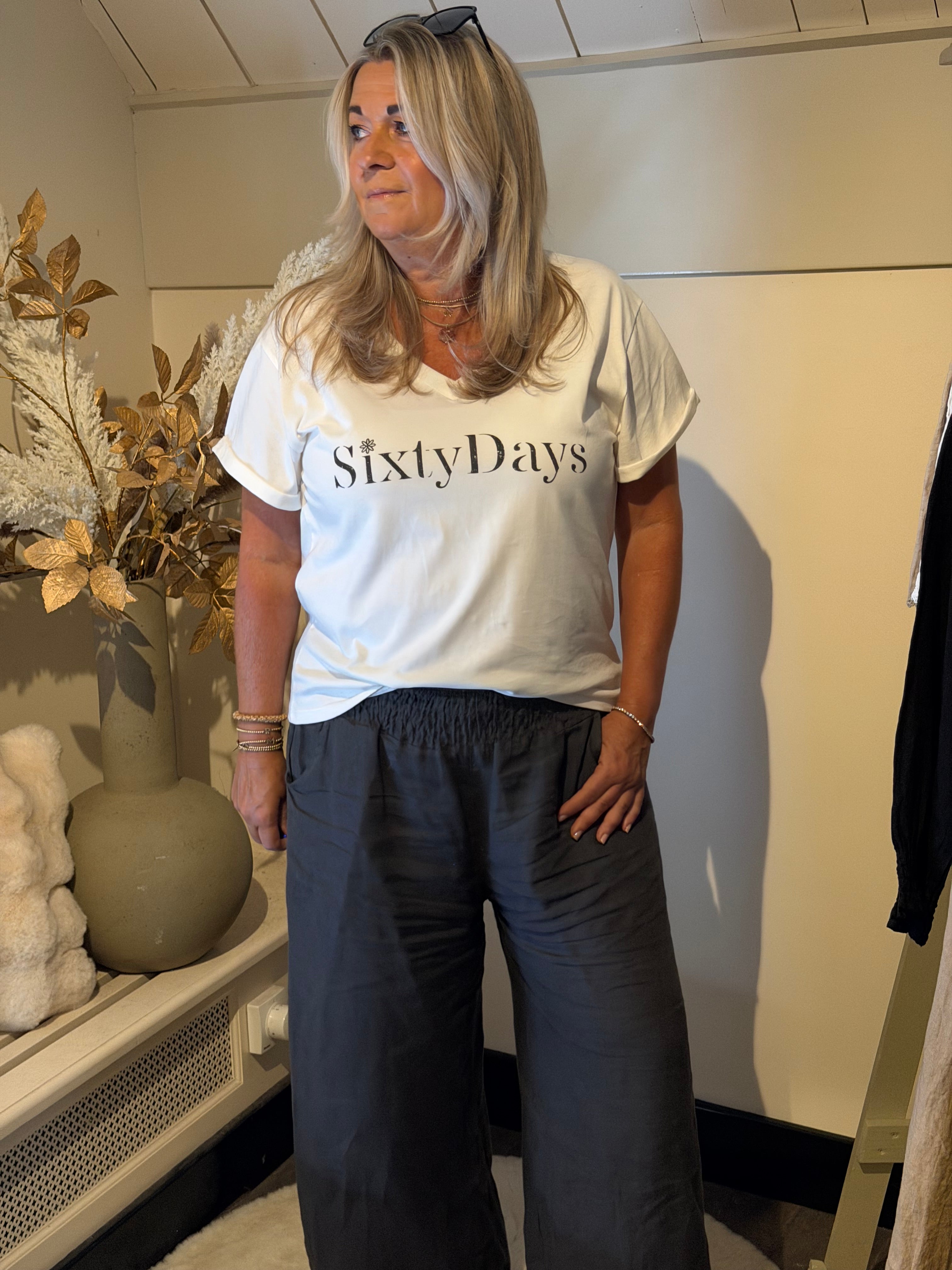 SIXTYDAYS T-SHIRT WHITE