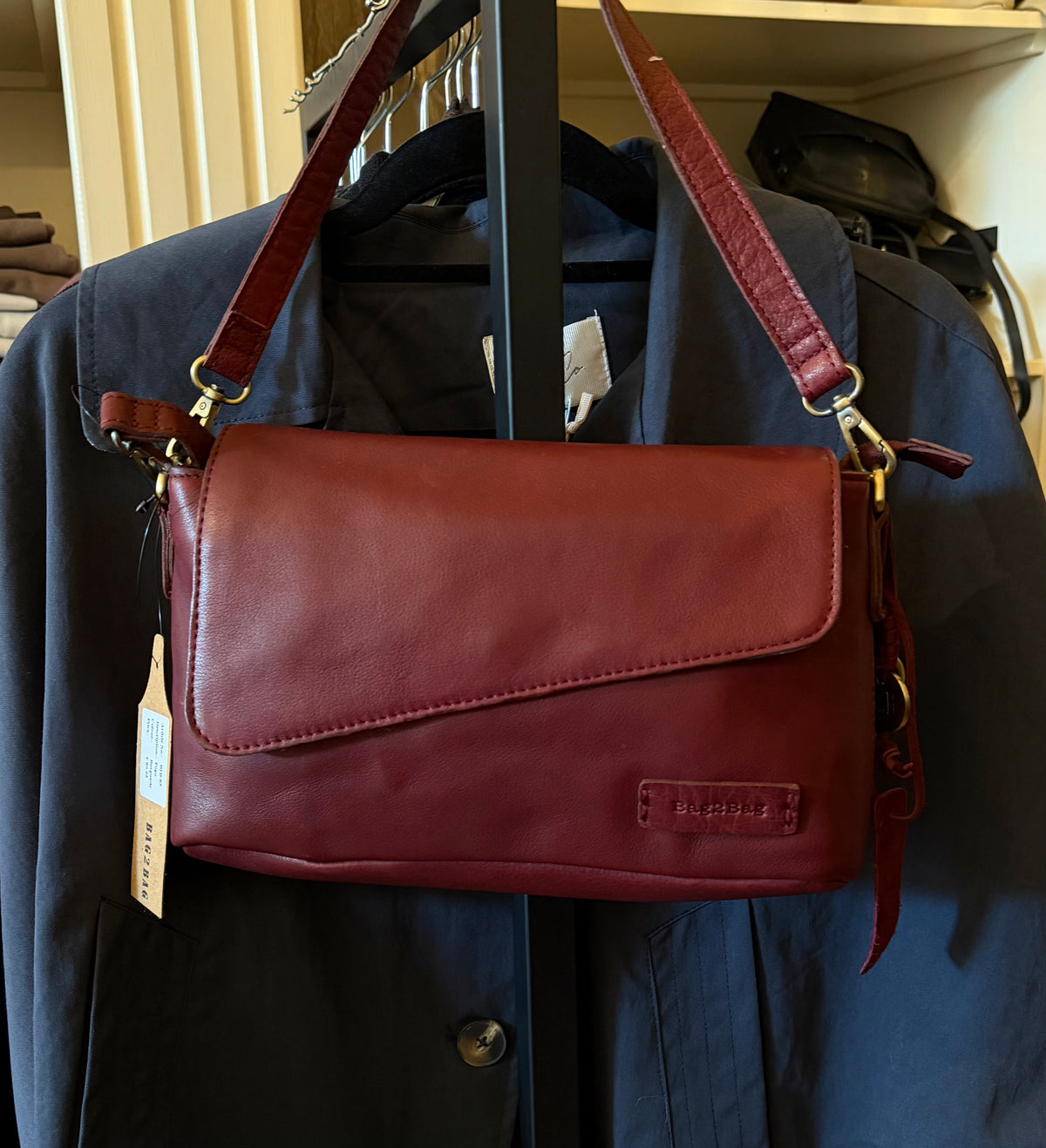 Bag2bag Fogo burgundy