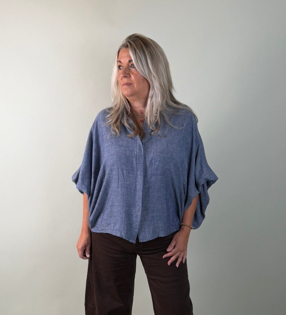 Blouse model Jip denim