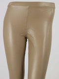 Nora Leather Look Legging Beige