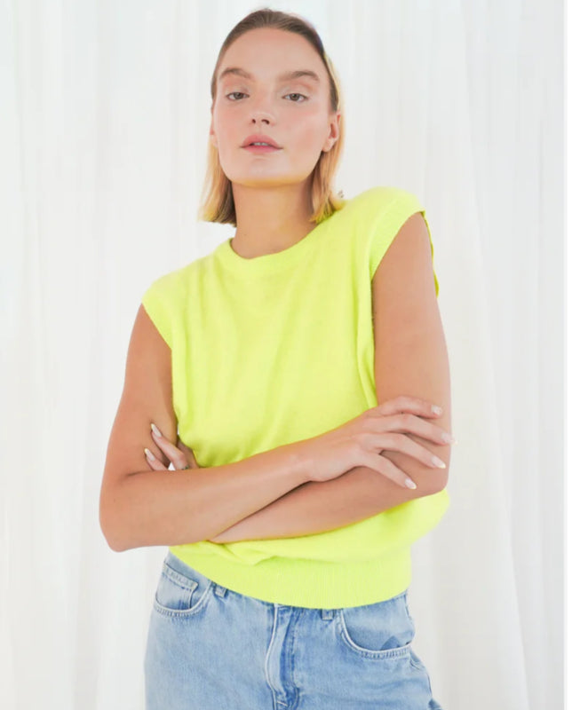 TWNS DURANGO SLEEVLES TRUI BUTTER YELLOW