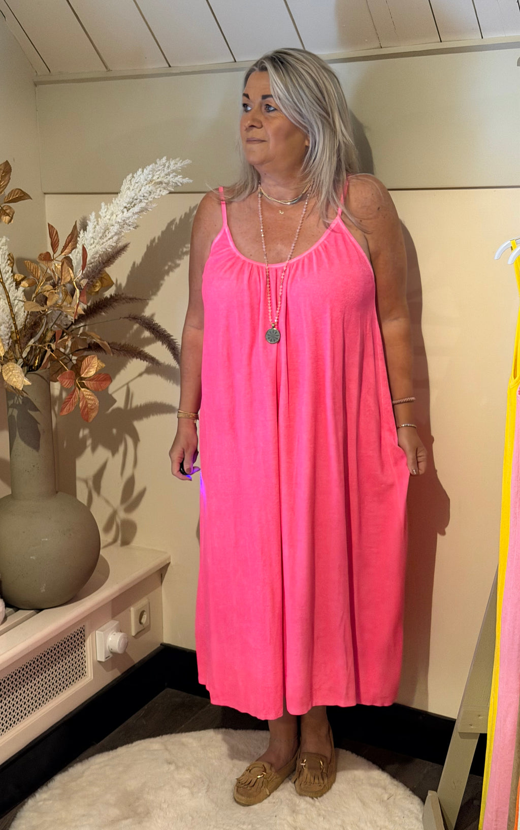 Beach dress Terry yellow