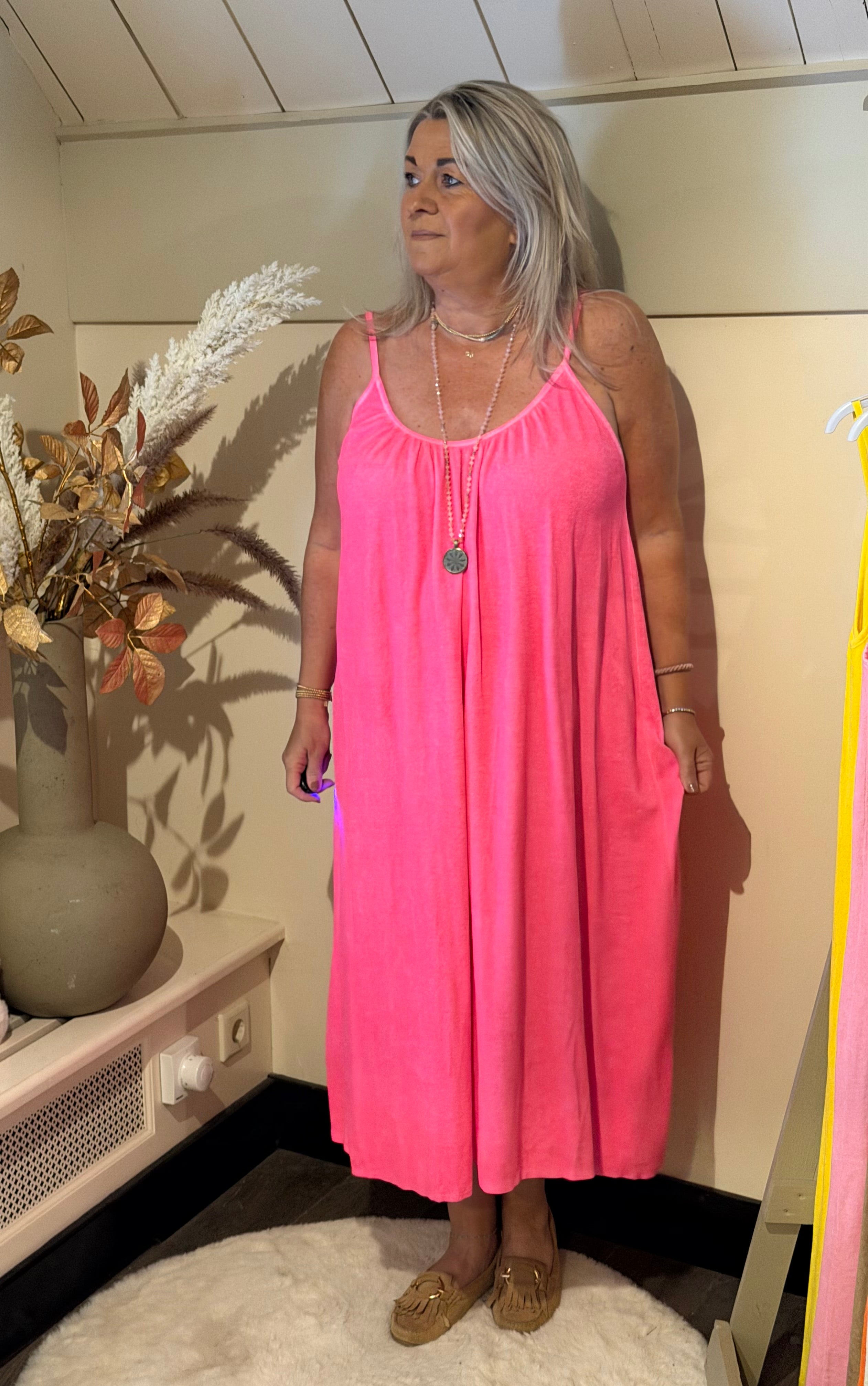 Beach dress Terry yellow