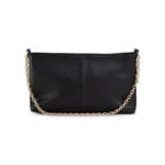 BAG2BAG LEDEREN TAS MILAN BLACK-GOLD