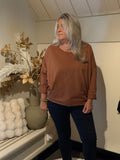 Sweater model  Napels bronze Classic Beauty & Fashion