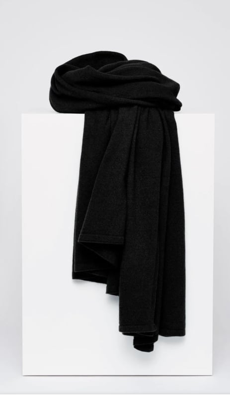 Scarfmania Cozy Chic Scarf Solid Black