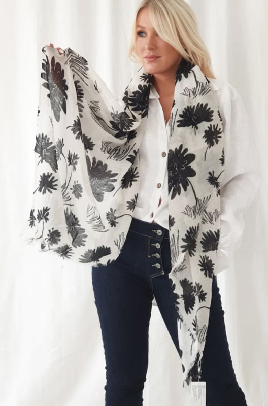 BYPIAS LILIUM SCARF BLACK