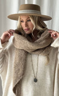 BYPIAS MEA SCARF CARAMEL