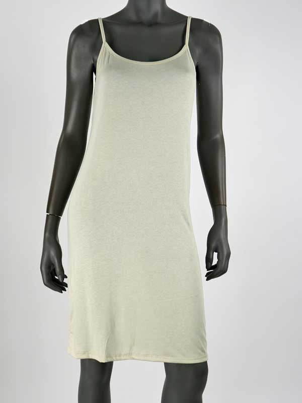 Basic Jurk Licht Beige