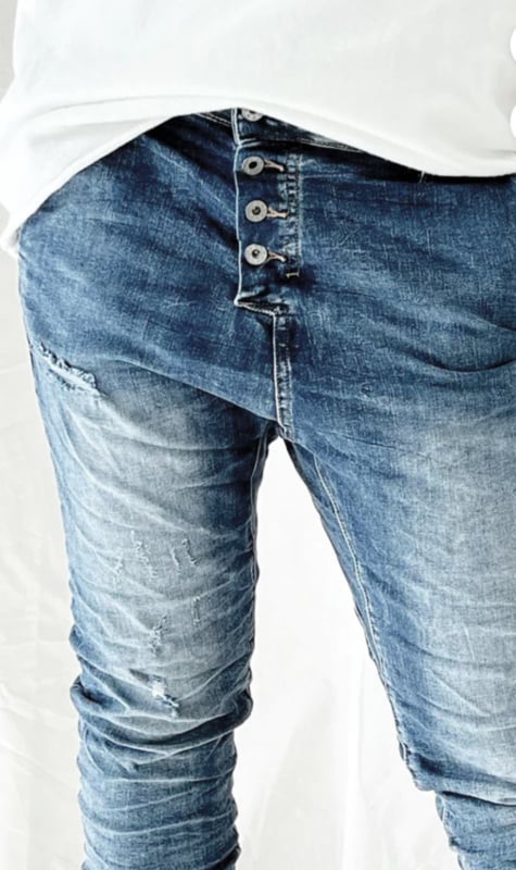 BYPIAS Cool Jeans Mid Wash