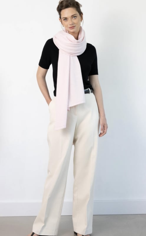 Scarfmania Cozy Chic Scarf Light Pink