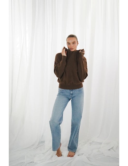 TWNS PUEBLO HOODY TRUI CHOCOLATE