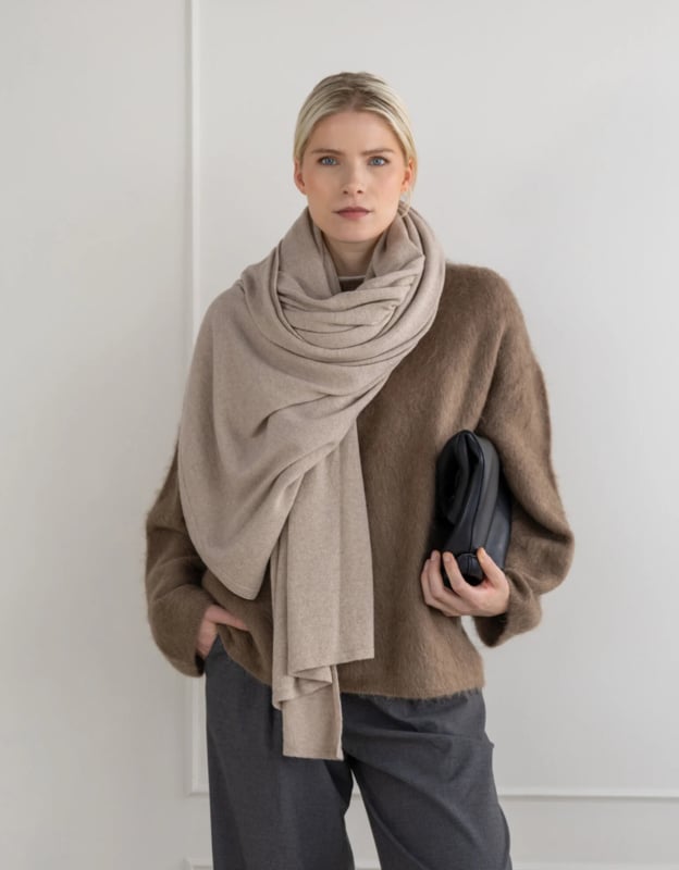 Sjaalmania Cosy Chic Sjaal Sand Melee