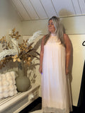 Dress silk dress off white
