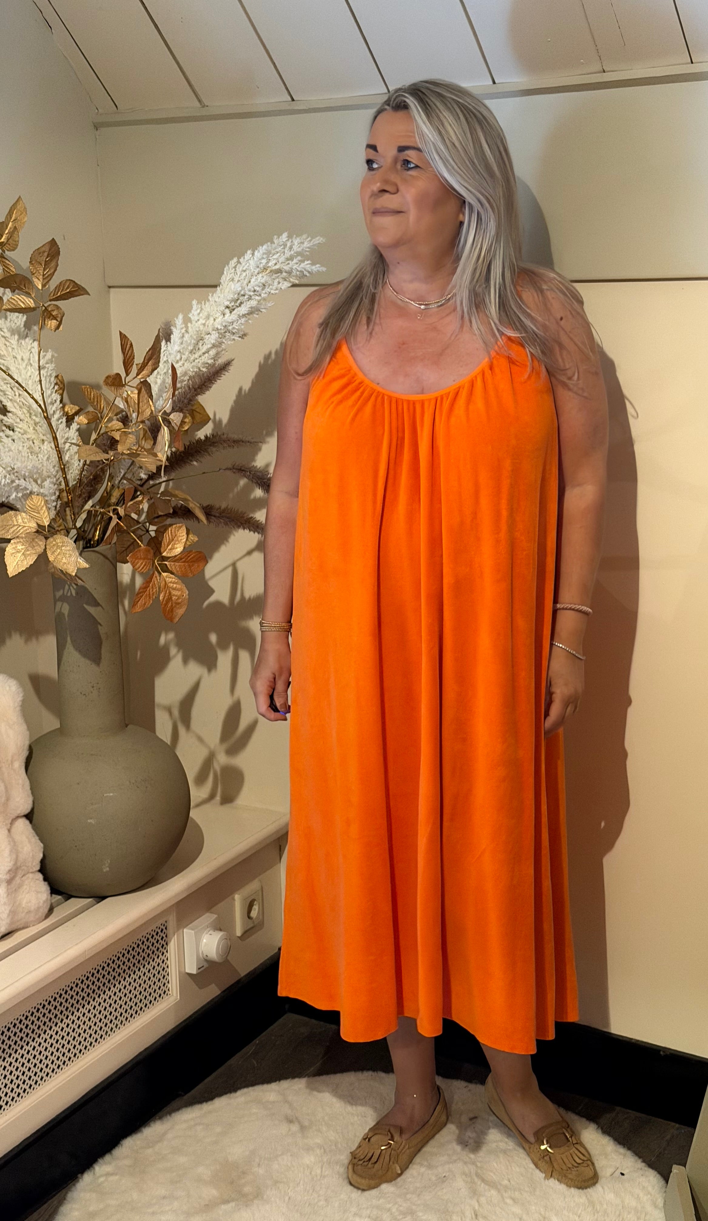 Beachdress model Terry oranje
