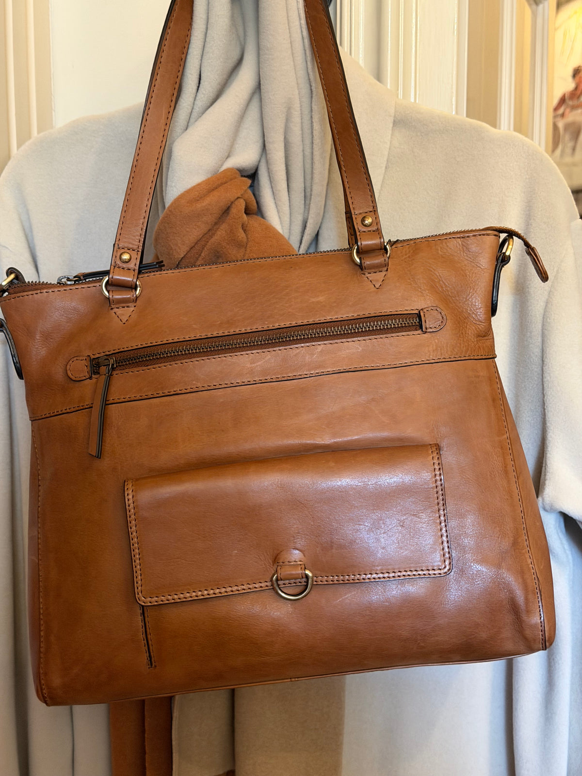 Bag2bag tas Gaya Cognac