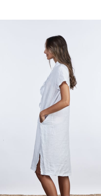 SIXTYDAYS GIRLFRIEND DRESS WHITE