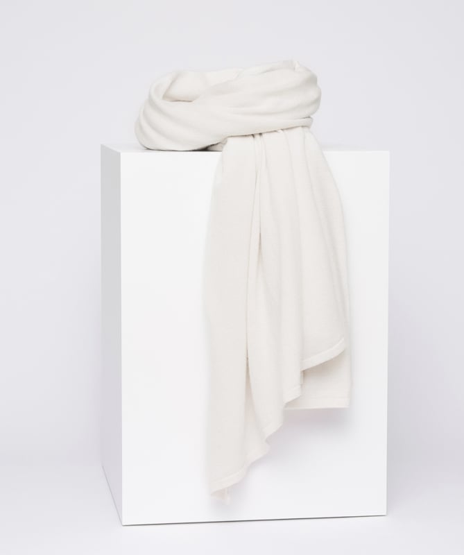 Sjaalmania Cosy Chic Sjaal Creamy White