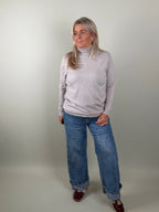Basic Kol Indy in beige melee – coltrui voor dames