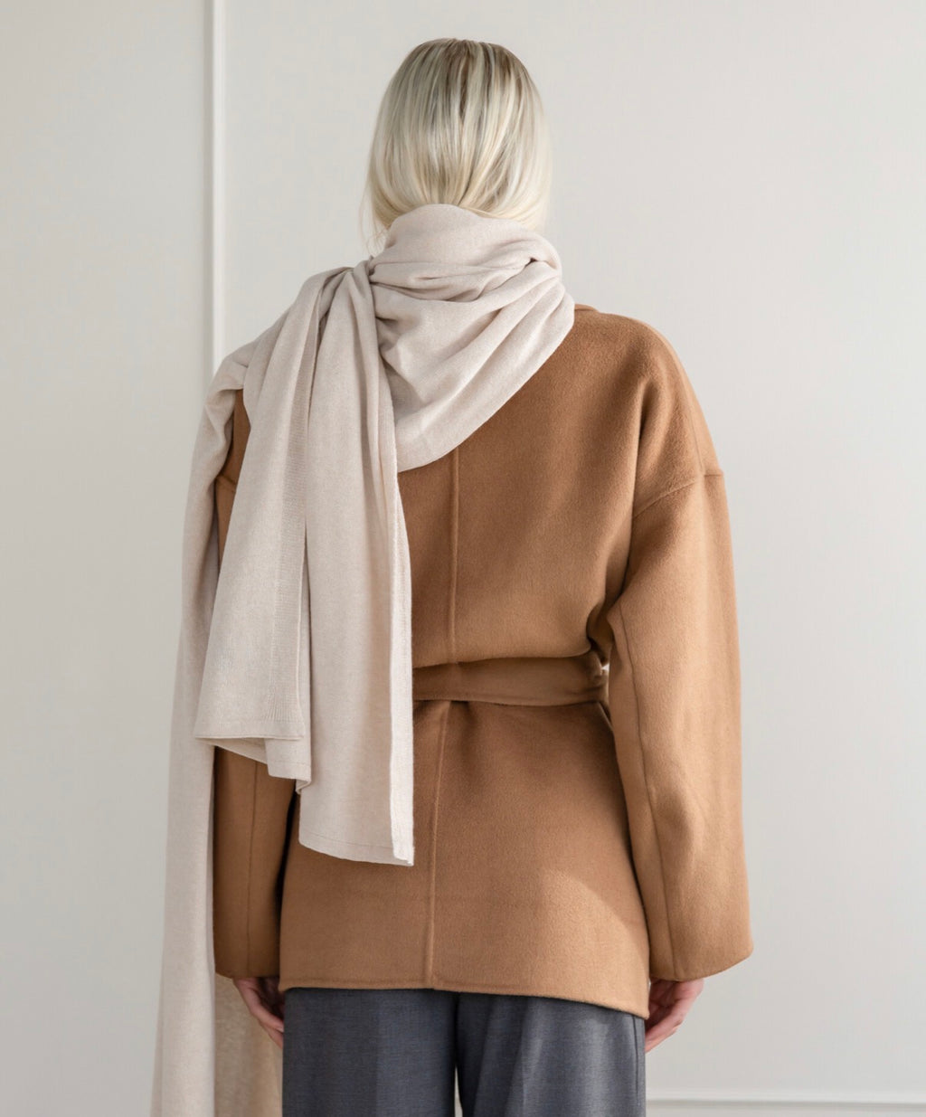 Scarfmania Cozy Chic Scarf Light Sand