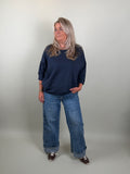 Sweater model  Napels navy Classic Beauty & Fashion