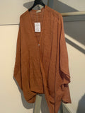 Linnen blouse model Logan apricot