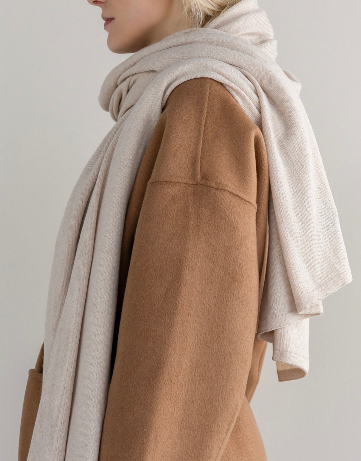 Scarfmania Cozy Chic Scarf Light Sand