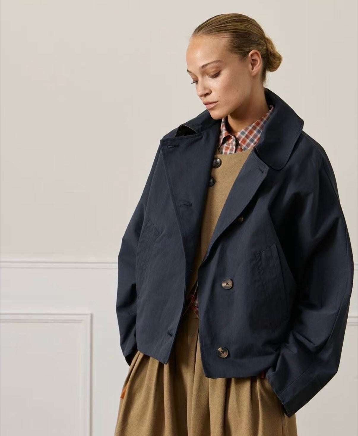 Trench coat classic Navy