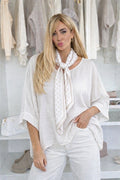 Blouse Carla incl. Scarf White