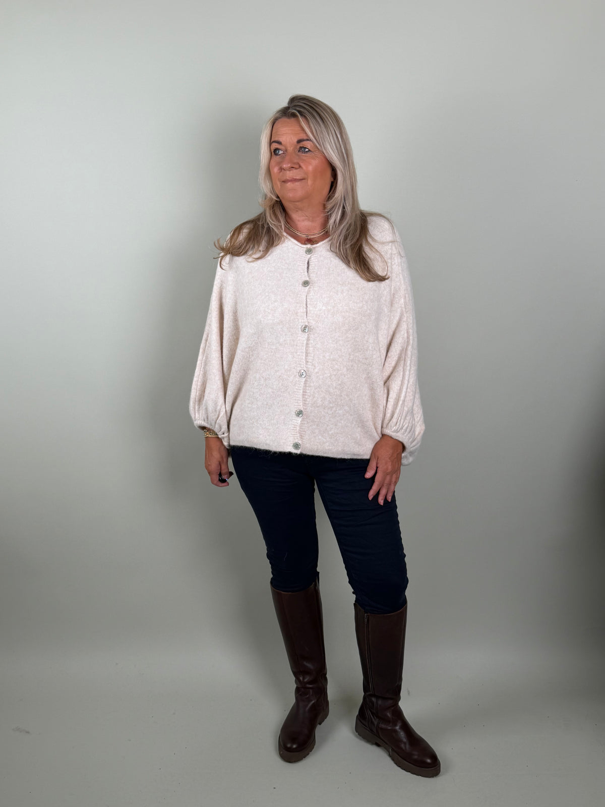 Vest model Eloise Off White