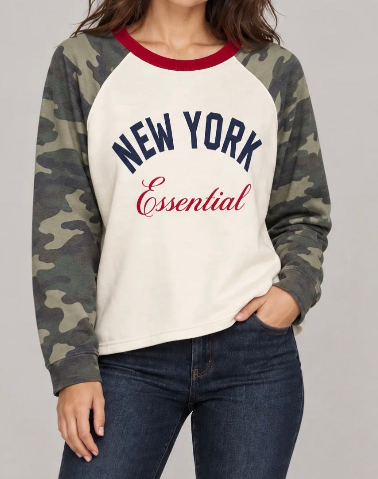 Longsleeve New York bordeaux