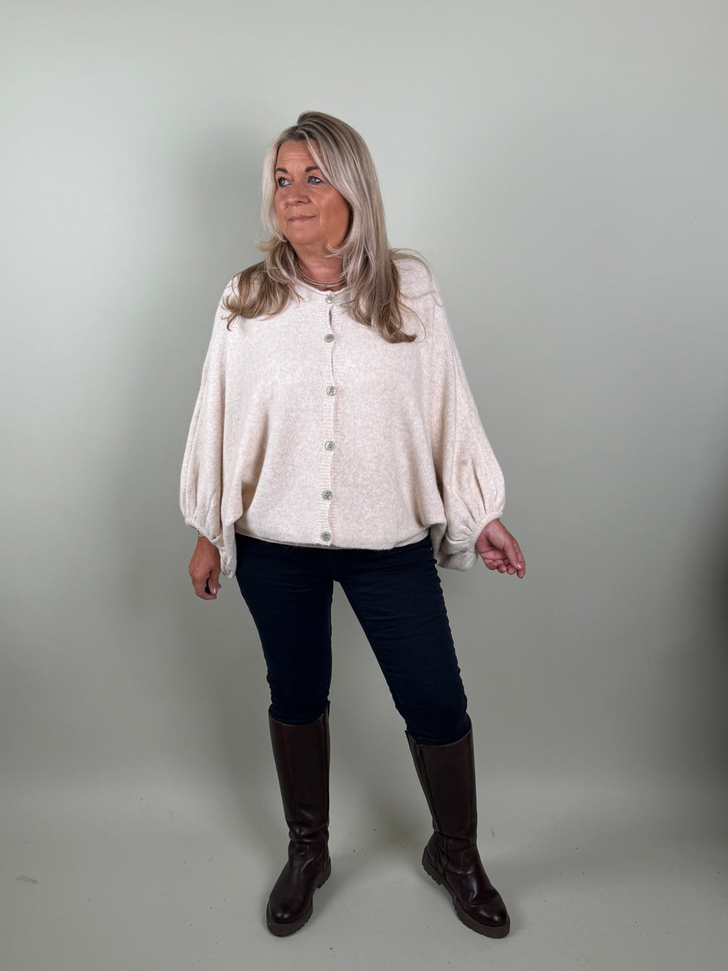 Vest model Eloise Off White