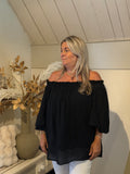 Blouse model Nonna zwart