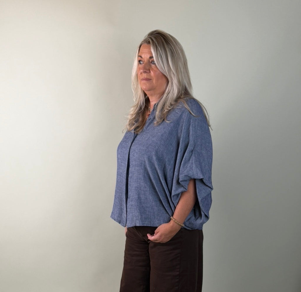 Blouse model Jip denim