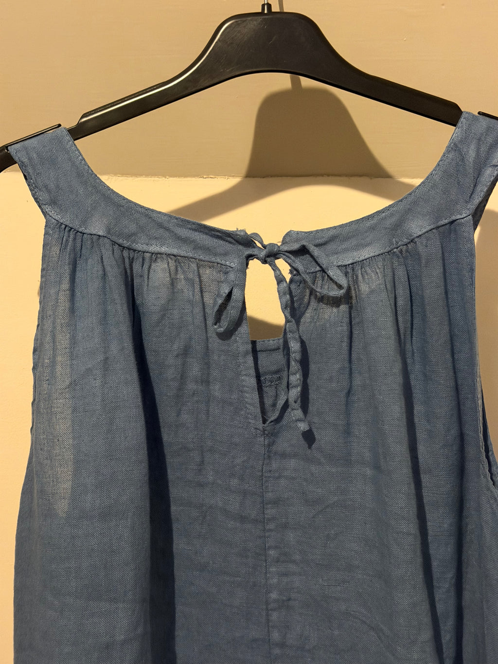 Linen summer dress model Anna-Bel jeans