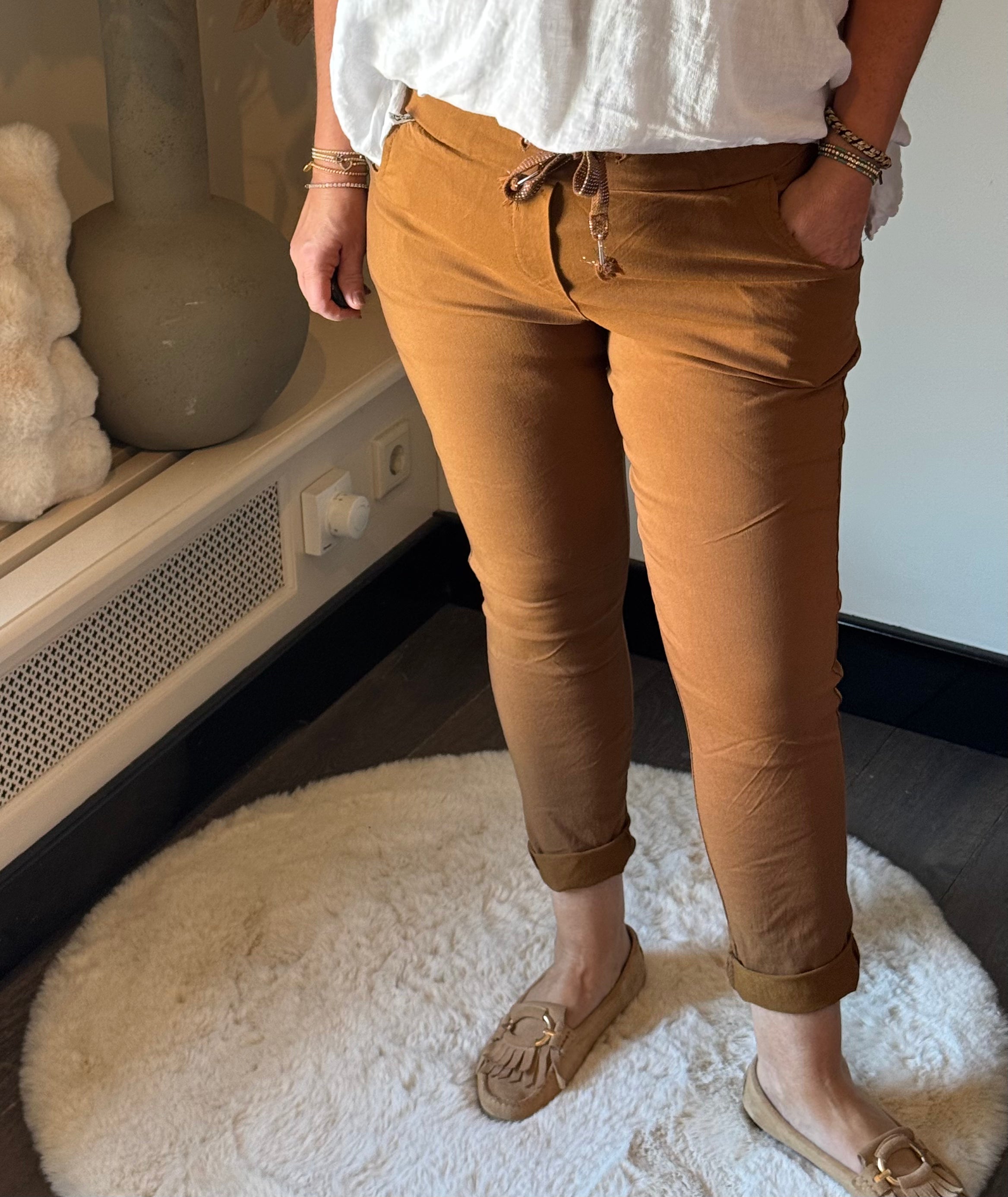 Jog pants Pammie Bronze