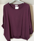 Sweater model  Napels Bordeaux