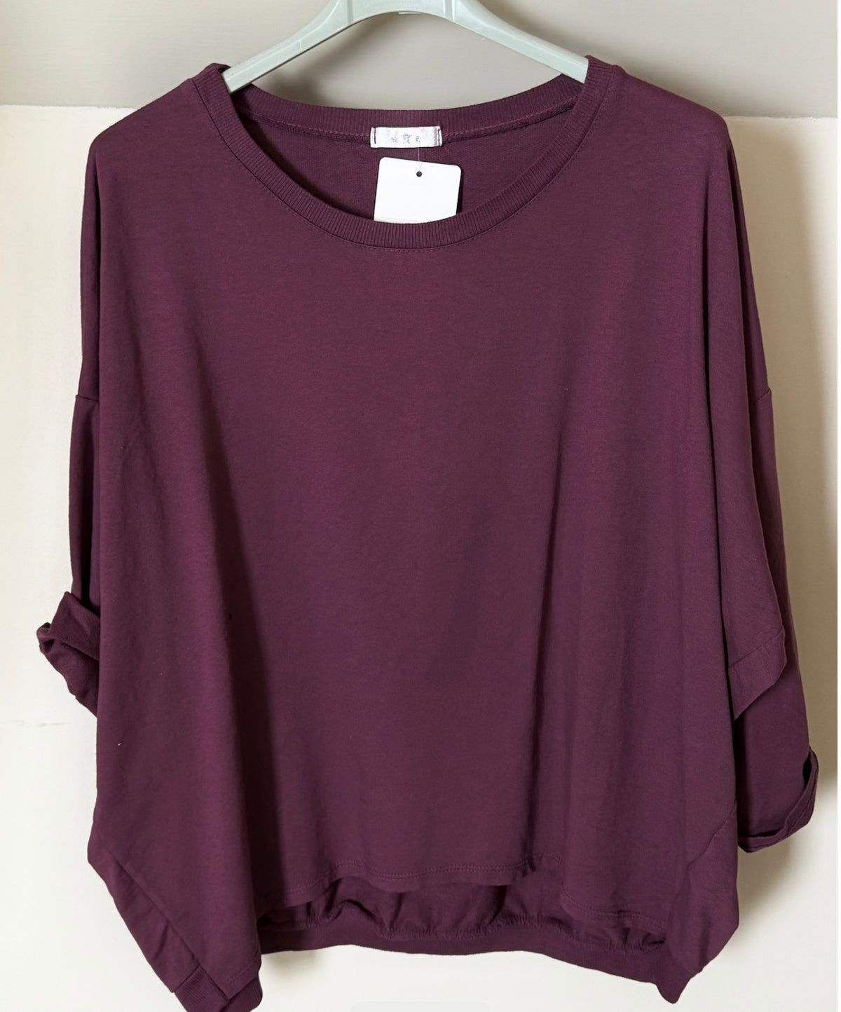 Sweater model  Napels Bordeaux