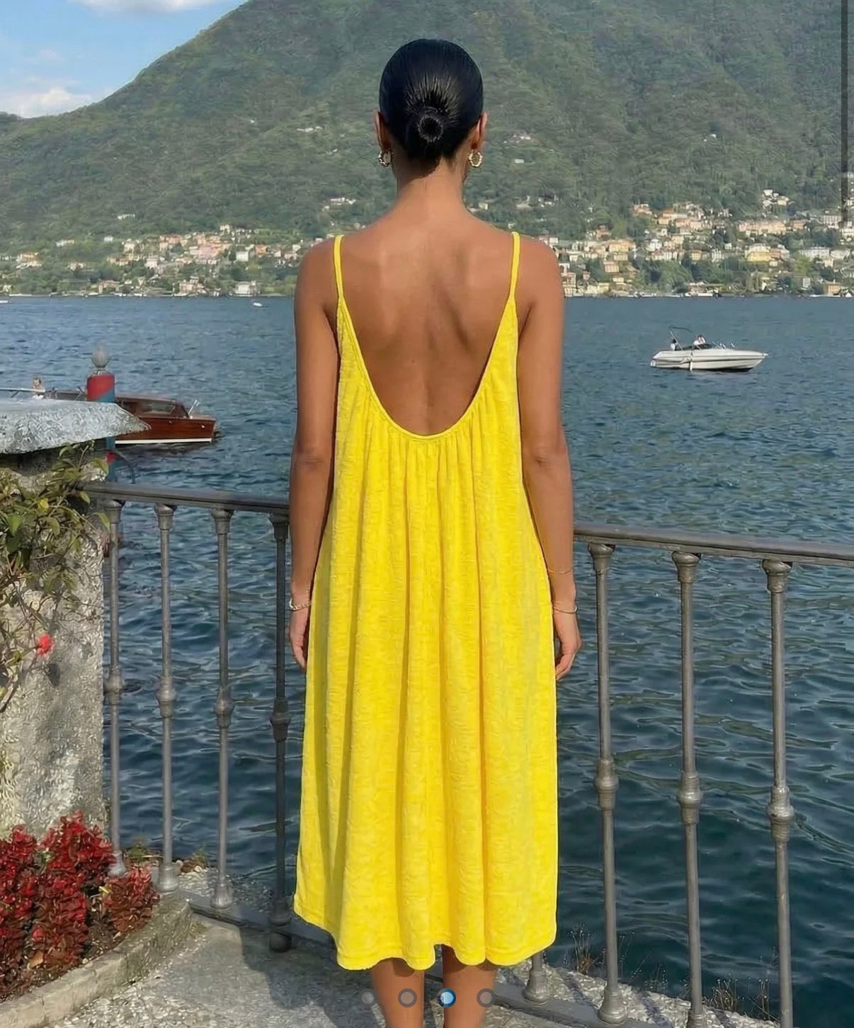 Beachdress model Terry roze