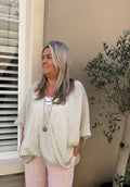 Linen blouse Logan camel