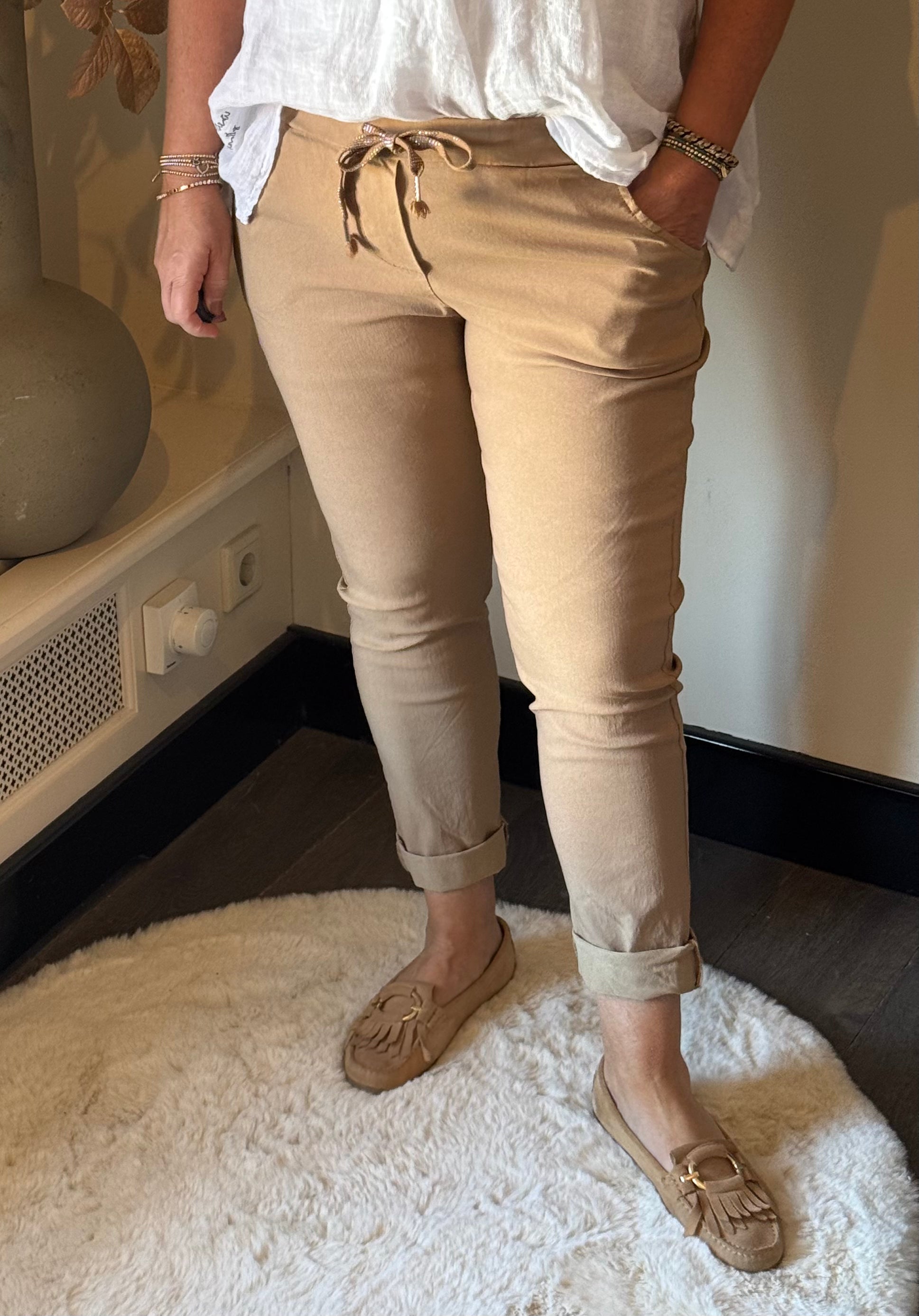 Jog pants Pammie Camel