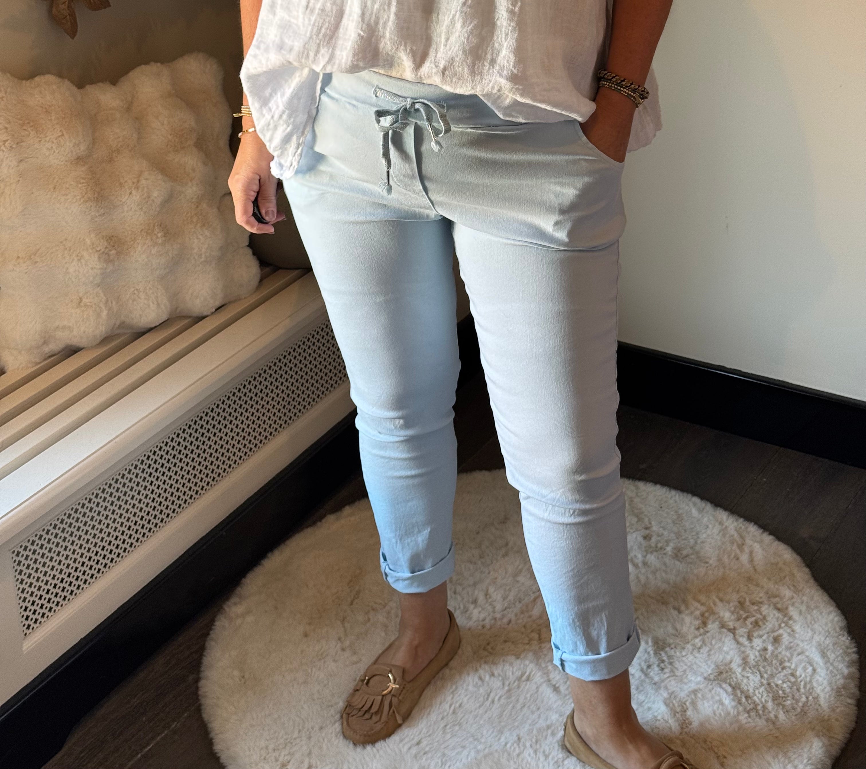 Jog pants Pammie Sky Blue