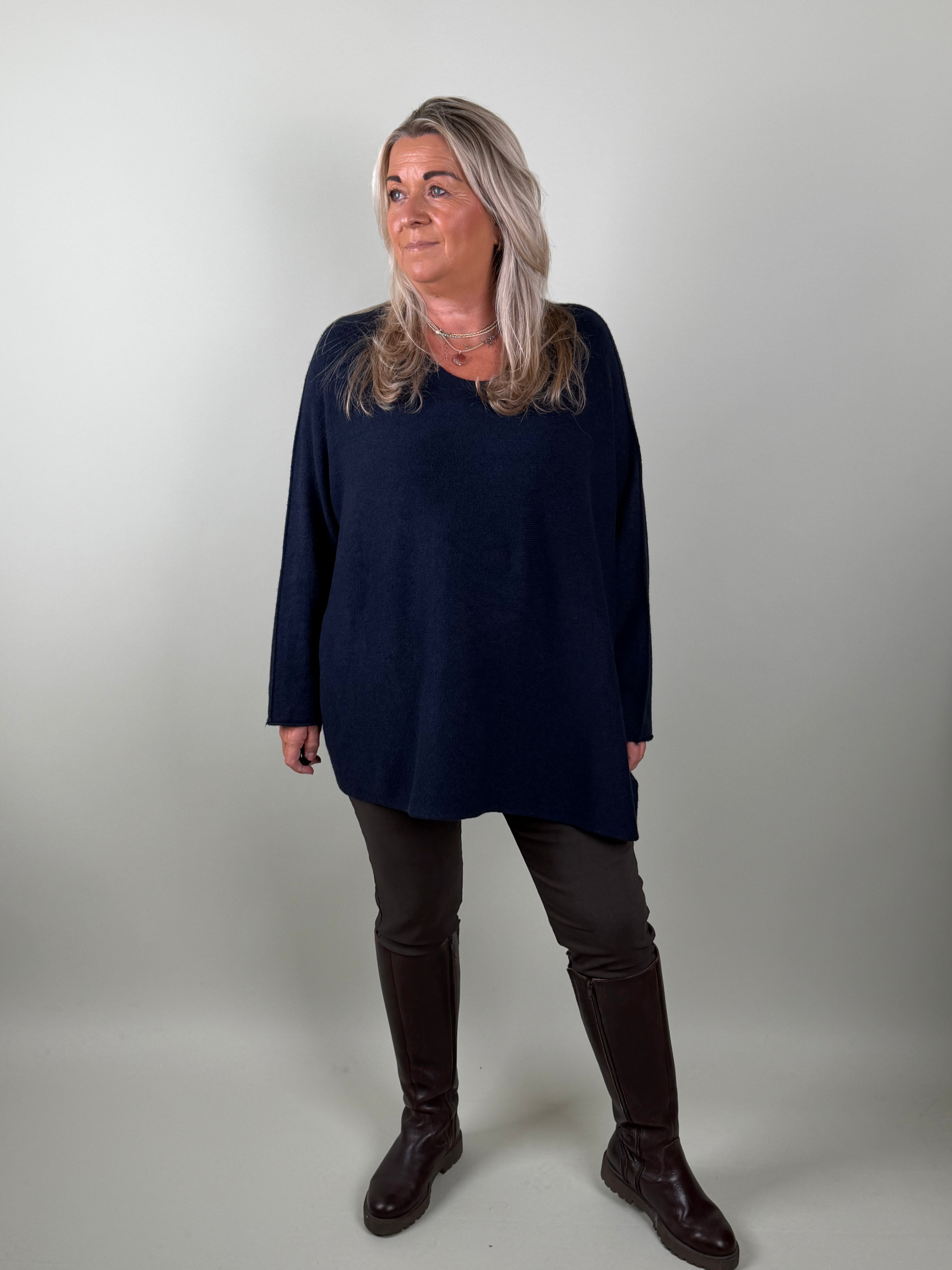 comfy trui Feline Navy