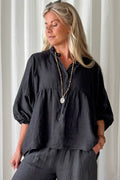 Bypias bohemiana blouse Alice Smoke