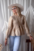 BYPIAS BOHEMIANA LINNEN BLOUSE THULE CASHMERE