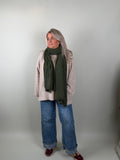 Sjaal model Softy in Green incl beanie & handwarmers (kopie)