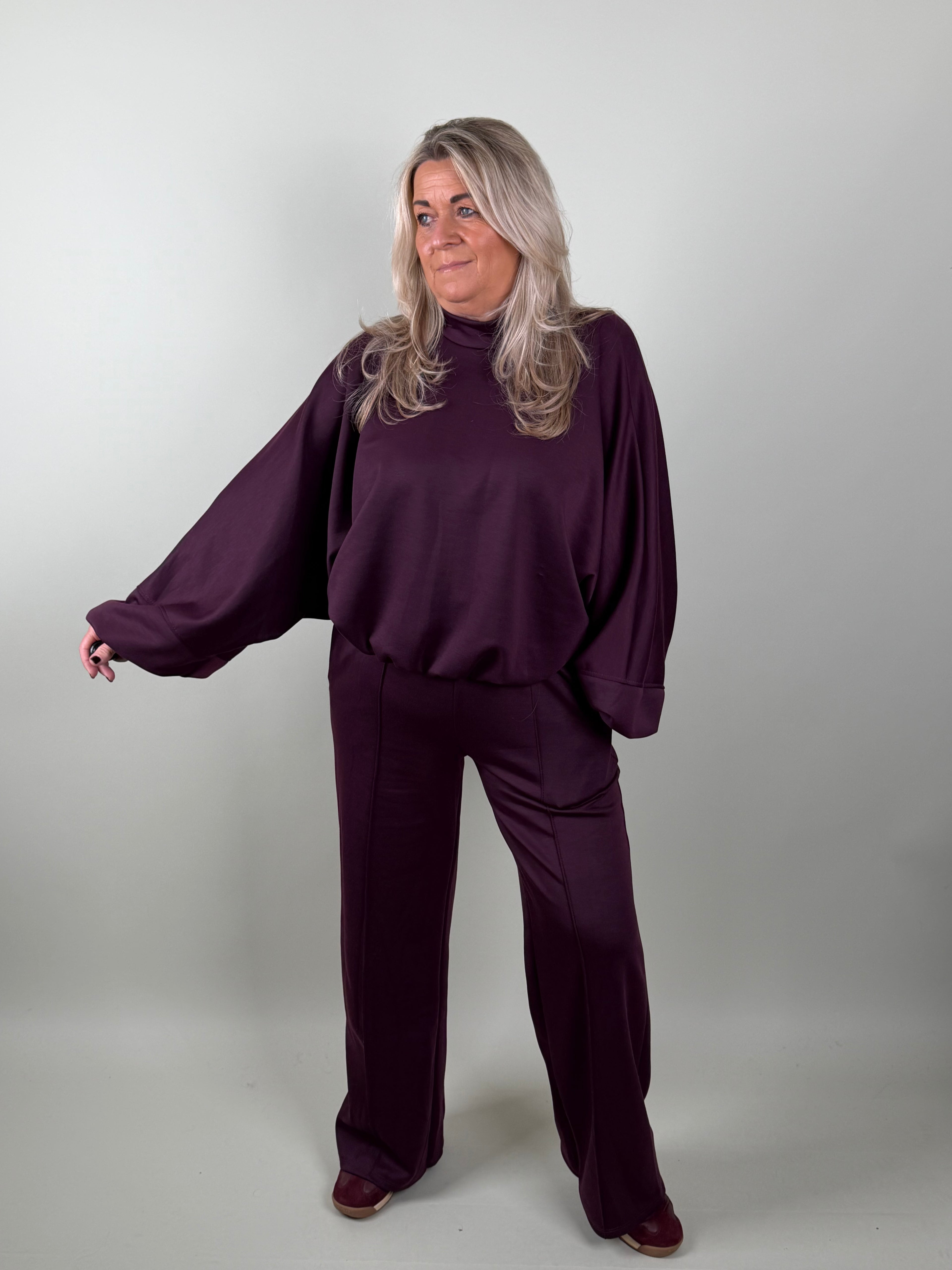 Jog Pak De Luxe Bordeaux