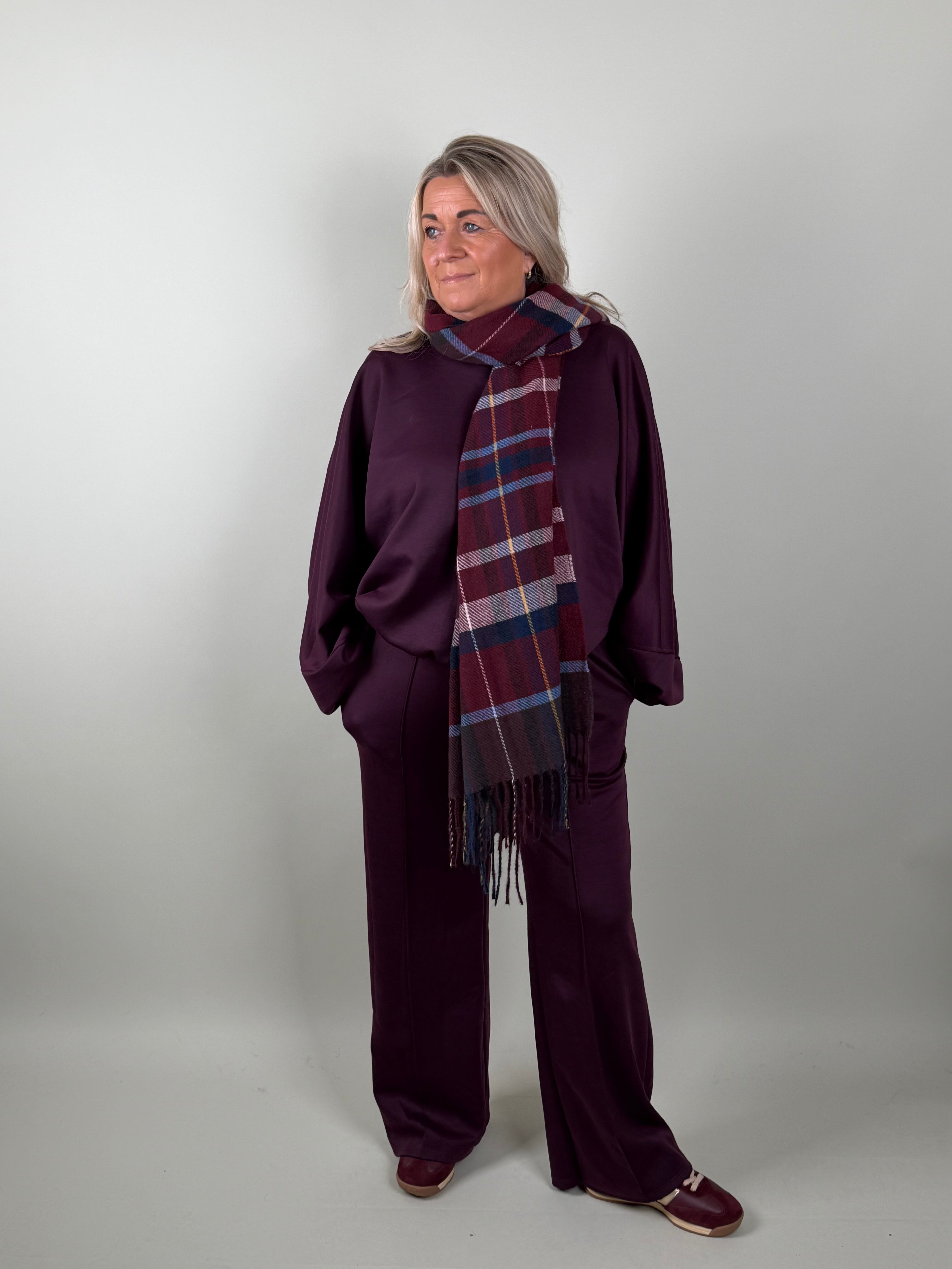 Jog Pak De Luxe Bordeaux